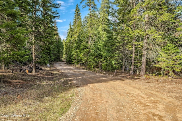 164 Generations Dr, Athol, ID 83801 - view of road featuring a view of trees