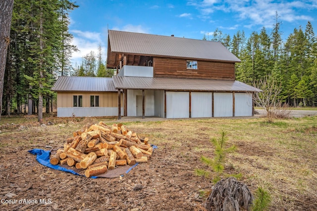 164 Generations Dr, Athol, ID 83801 - back of property featuring metal roof