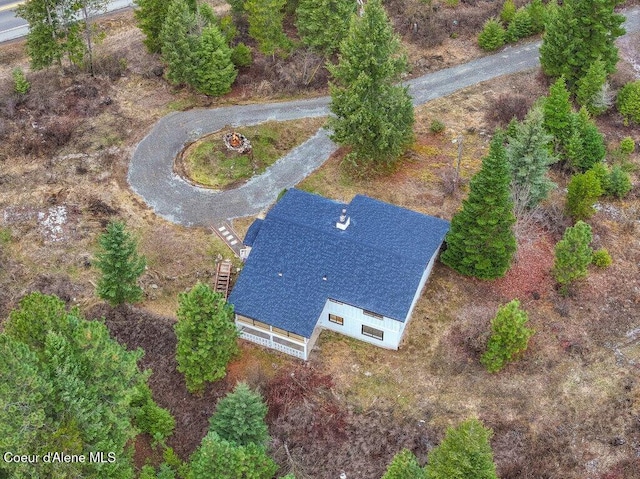 drone / aerial view