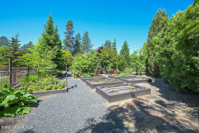 4860 N Cuprum Ct, Coeur Dalene, ID 83815 - view of community with a vegetable garden