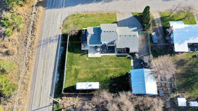 drone / aerial view