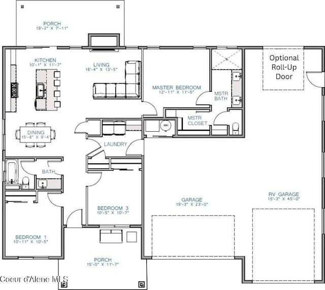 11506 N Clapton Ln, Rathdrum, ID 83858 - room layout