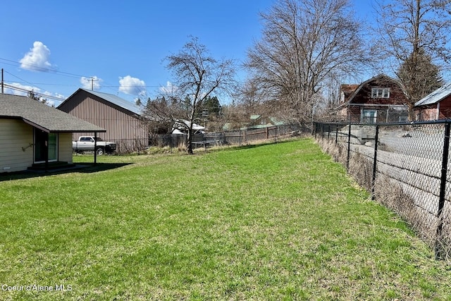 321 High St, Priest River, ID 83856 - view of yard with a fenced backyard