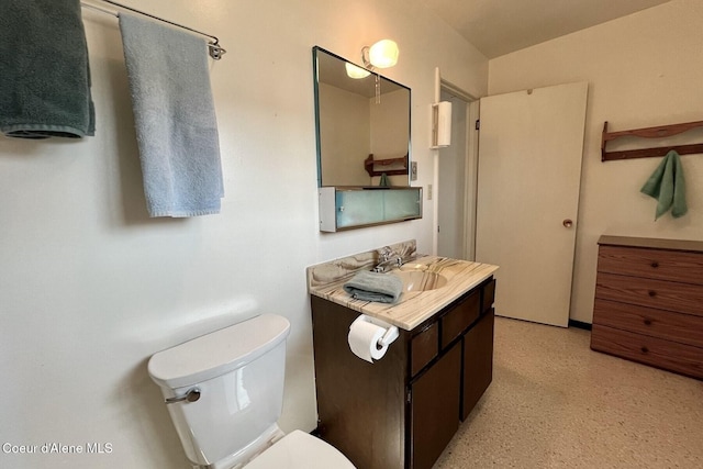321 High St, Priest River, ID 83856 - half bathroom featuring toilet and vanity