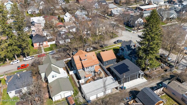 516 E Indiana Ave, Coeur Dalene, ID 83814 - bird's eye view featuring a residential view
