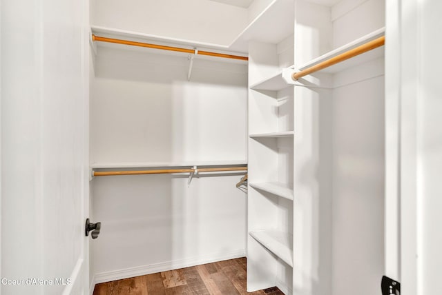 3825 E English Point Rd, Hayden, ID 83835 - walk in closet with wood finished floors