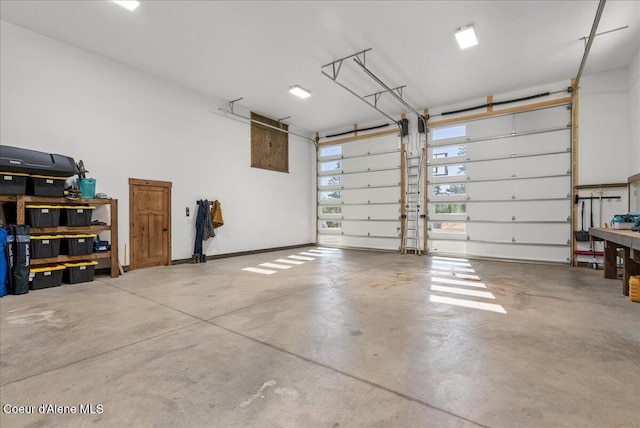 329 N Healing Dr, Blanchard, ID 83804 - view of garage