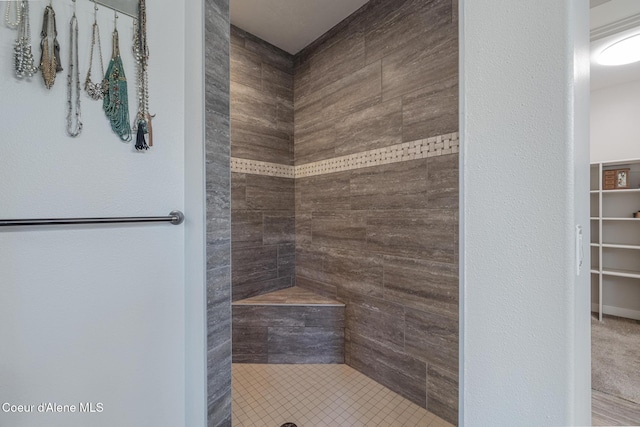 5867 W Sparrowhawk Dr, Rathdrum, ID 83858 - full bath with a tile shower
