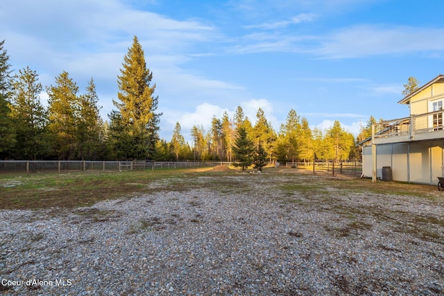 5867 W Sparrowhawk Dr, Rathdrum, ID 83858 - view of yard with fence