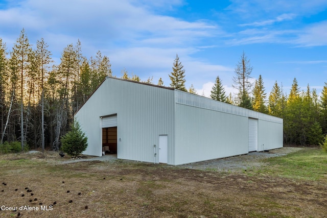5867 W Sparrowhawk Dr, Rathdrum, ID 83858 - view of outbuilding featuring an outdoor structure