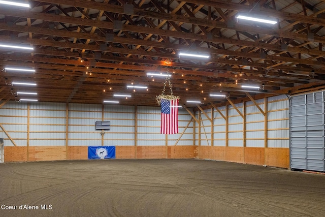 5867 W Sparrowhawk Dr, Rathdrum, ID 83858 - view of garage