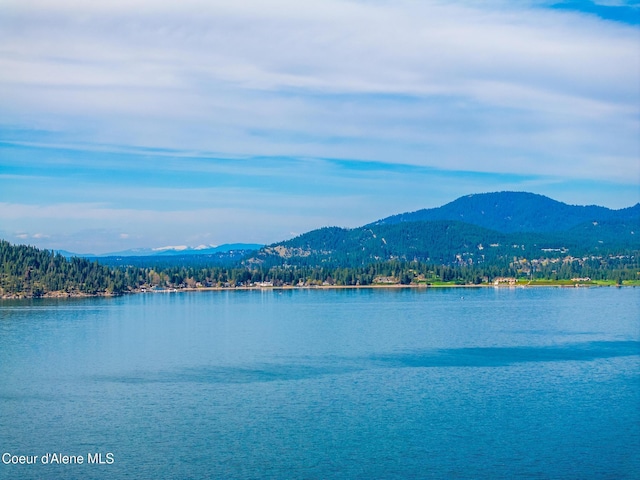 4549 S Arrow Point Dr # 207, Harrison, ID 83833 - property view of water with a mountain view