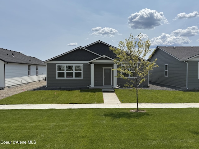 5119 E Rigel Ln, Post Falls, ID 83854 - view of front of property featuring a front lawn