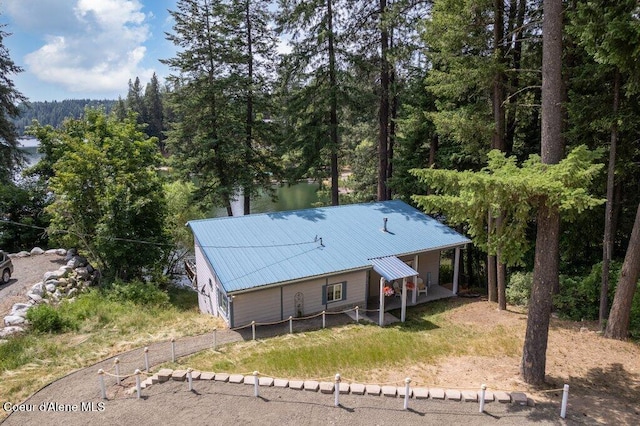 14314 N Waters Edge Ct, Hayden, ID 83835 - view from above of property featuring a forest