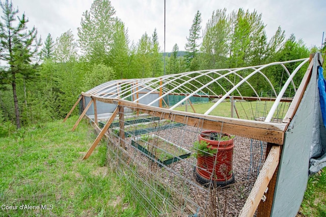 2884 Morris Rd, Naples, ID 83847 - exterior space with a vegetable garden