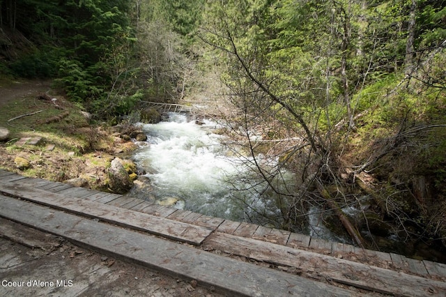 2884 Morris Rd, Naples, ID 83847 - exterior space with a forest view