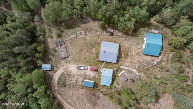 2884 Morris Rd, Naples, ID 83847 - birds eye view of property