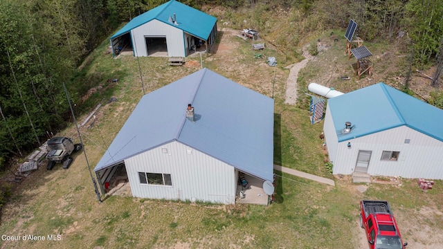 2884 Morris Rd, Naples, ID 83847 - aerial view