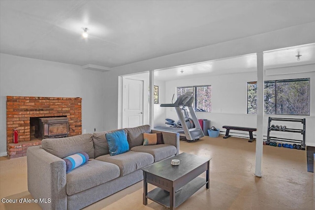 view of living room