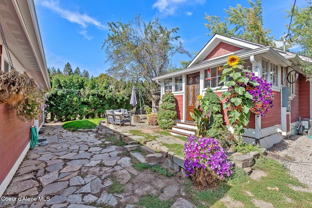 exterior space featuring a patio