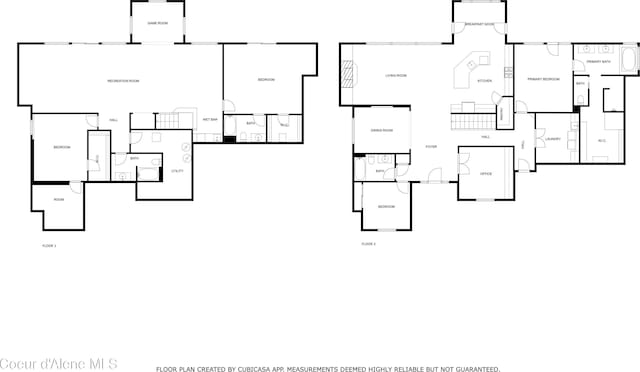 9024 N Baldwin Ct, Hayden, ID 83835 - view of layout