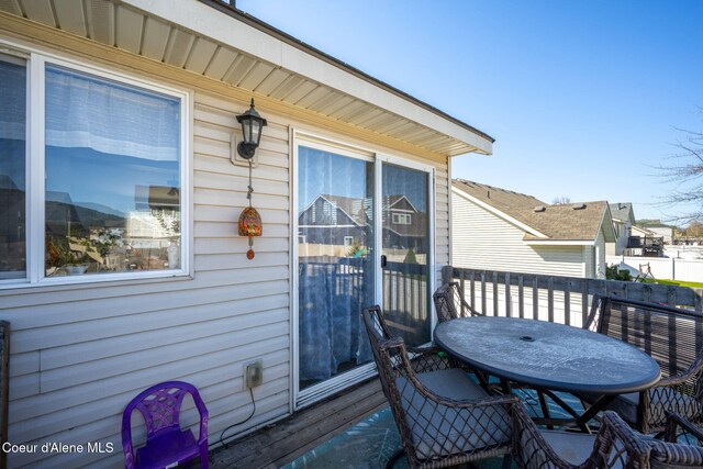view of deck