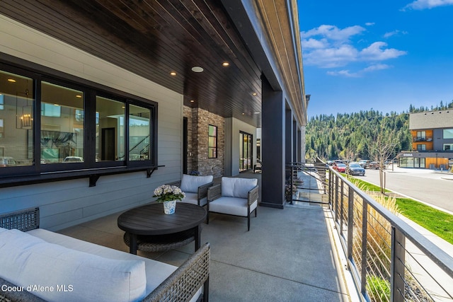 3132 N Atlas Rd, Coeur Dalene, ID 83814 - view of balcony