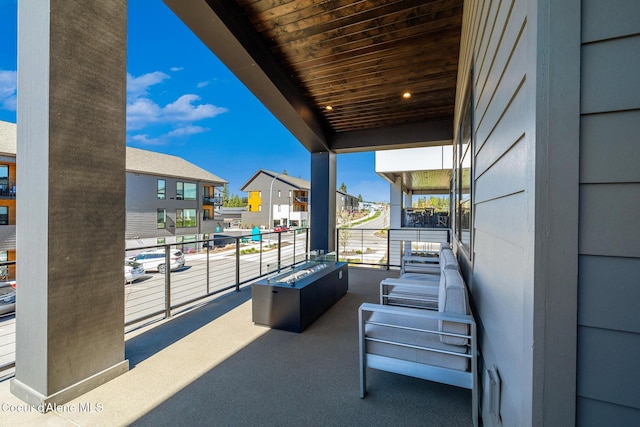 3132 N Atlas Rd, Coeur Dalene, ID 83814 - balcony featuring a residential view