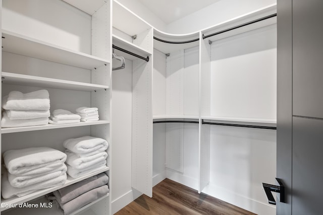 3132 N Atlas Rd, Coeur Dalene, ID 83814 - spacious closet with dark wood-style floors