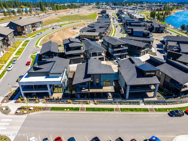 3132 N Atlas Rd, Coeur Dalene, ID 83814 - bird's eye view featuring a residential view and a water view