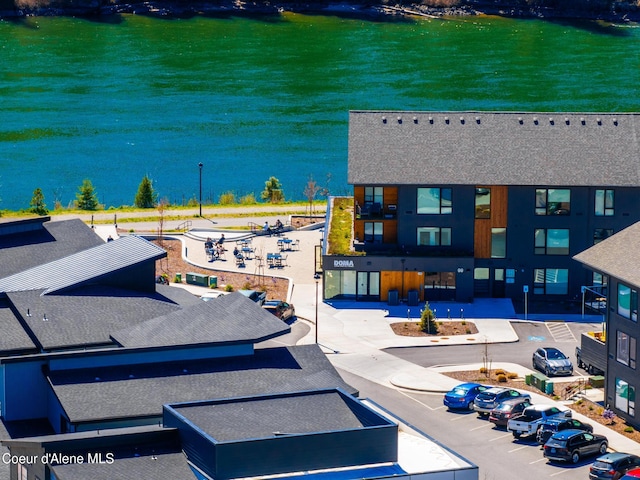 3132 N Atlas Rd, Coeur Dalene, ID 83814 - drone / aerial view featuring a water view