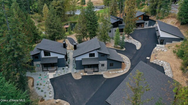 70 Wedge Ct, Priest Lake, ID 83856 - bird's eye view