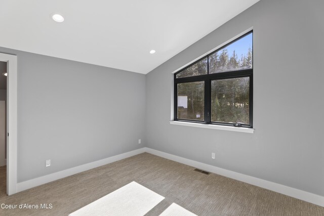 70 Wedge Ct, Priest Lake, ID 83856 - empty room featuring baseboards, visible vents, and carpet