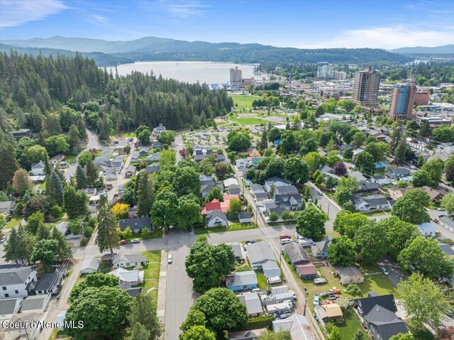 917 E Young Ave, Coeur Dalene, ID 83814 - view of property location with a water and mountain view and nearby suburban area