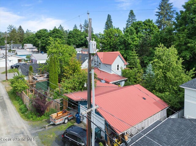 917 E Young Ave, Coeur Dalene, ID 83814 - bird's eye view