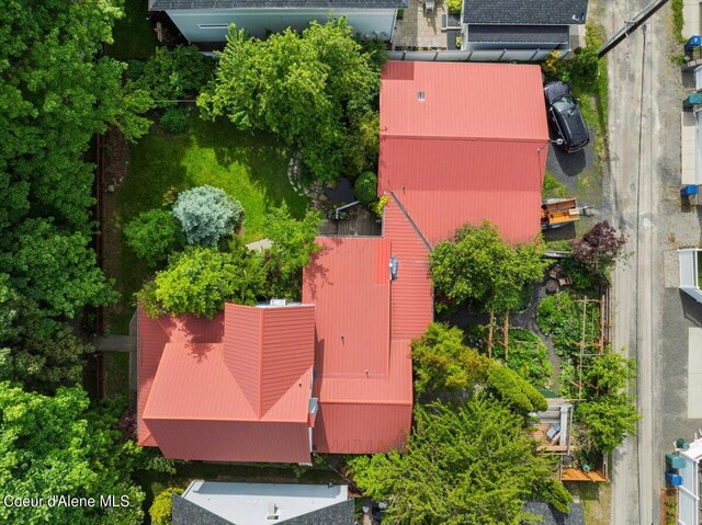 917 E Young Ave, Coeur Dalene, ID 83814 - bird's eye view