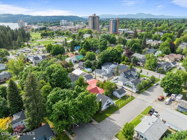917 E Young Ave, Coeur Dalene, ID 83814 - drone / aerial view of a mountain backdrop