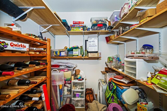 view of storage