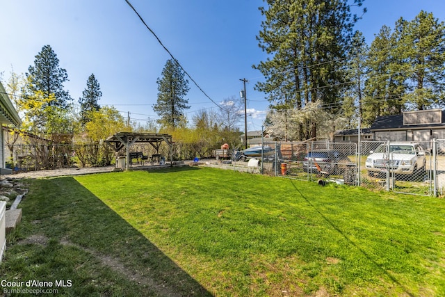 501 E 18th Ave, Post Falls, ID 83854 - view of yard with fence