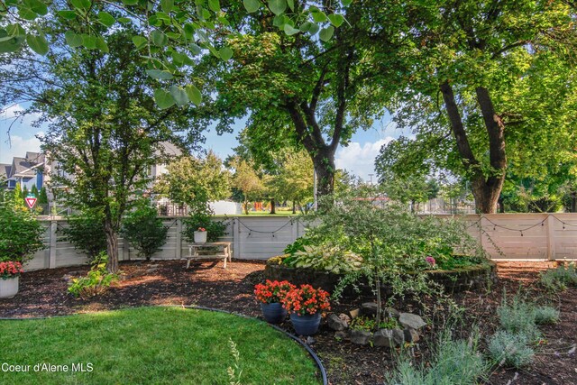 419 N Park Dr, Coeur Dalene, ID 83814 - view of yard with fence