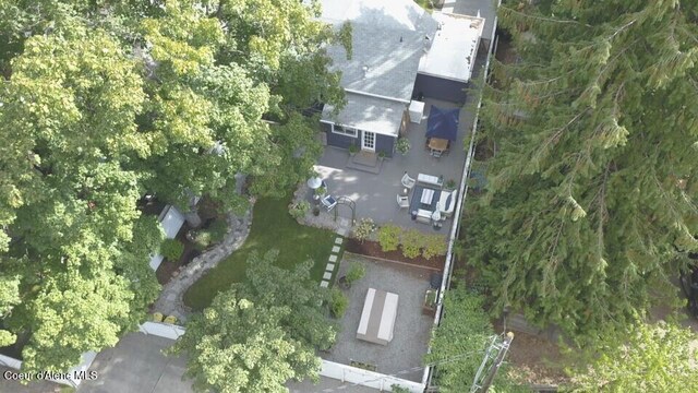 419 N Park Dr, Coeur Dalene, ID 83814 - aerial view