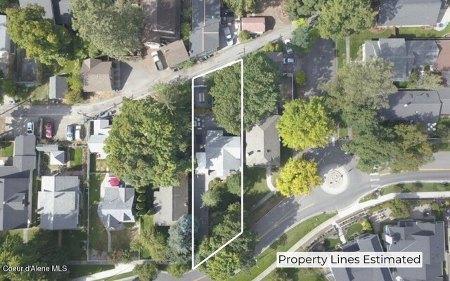 419 N Park Dr, Coeur Dalene, ID 83814 - aerial view with a residential view