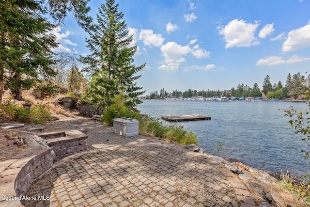255 S Theresa Terrace Dr, Post Falls, ID 83854 - view of water feature featuring a floating dock