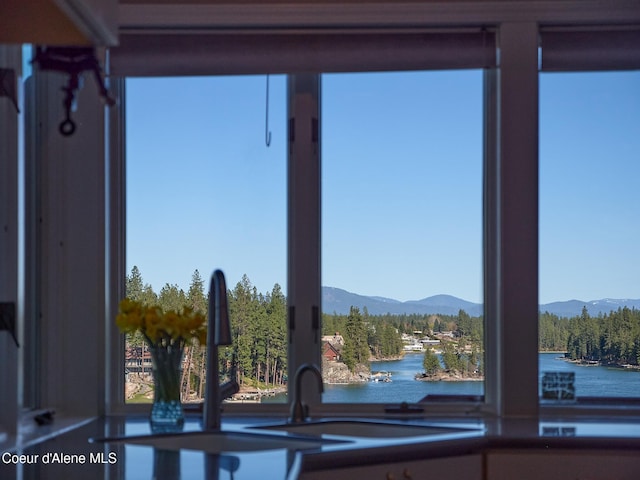 255 S Theresa Terrace Dr, Post Falls, ID 83854 - interior details with a water and mountain view