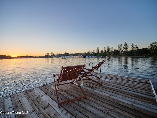 255 S Theresa Terrace Dr, Post Falls, ID 83854 - dock area featuring a water view