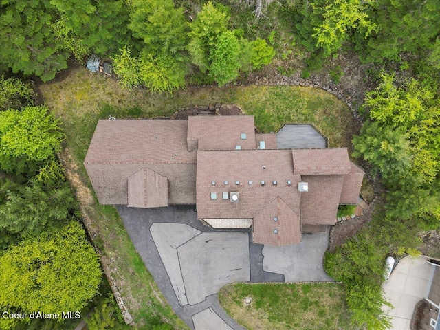 3677 S Capeview Ct, Coeur Dalene, ID 83814 - aerial view