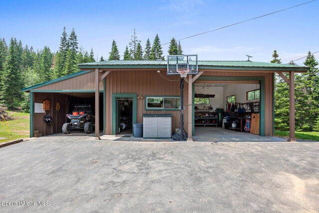 14105 E Marie Creek Rd, Coeur Dalene, ID 83814 - view of detached garage