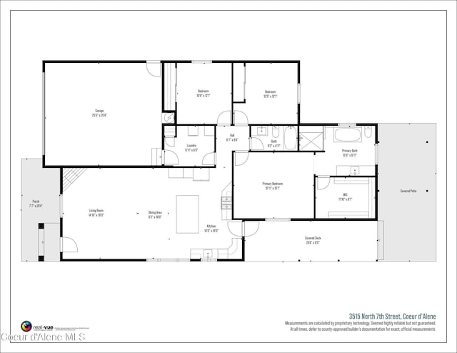 3515 N 7th St, Coeur Dalene, ID 83815 - room layout
