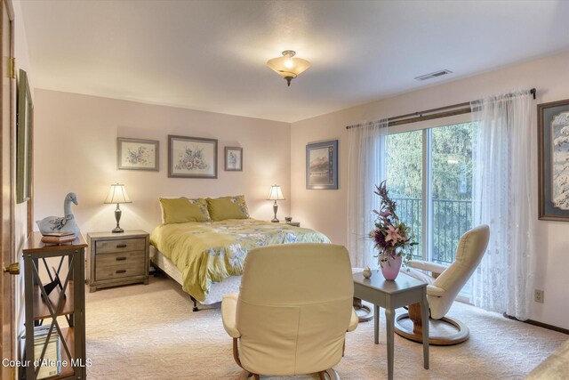 2885 S Folsom Ridge Rd, Coeur Dalene, ID 83814 - bedroom with light colored carpet
