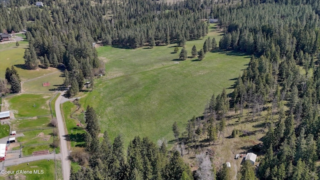 2885 S Folsom Ridge Rd, Coeur Dalene, ID 83814 - view of property location with a heavily wooded area